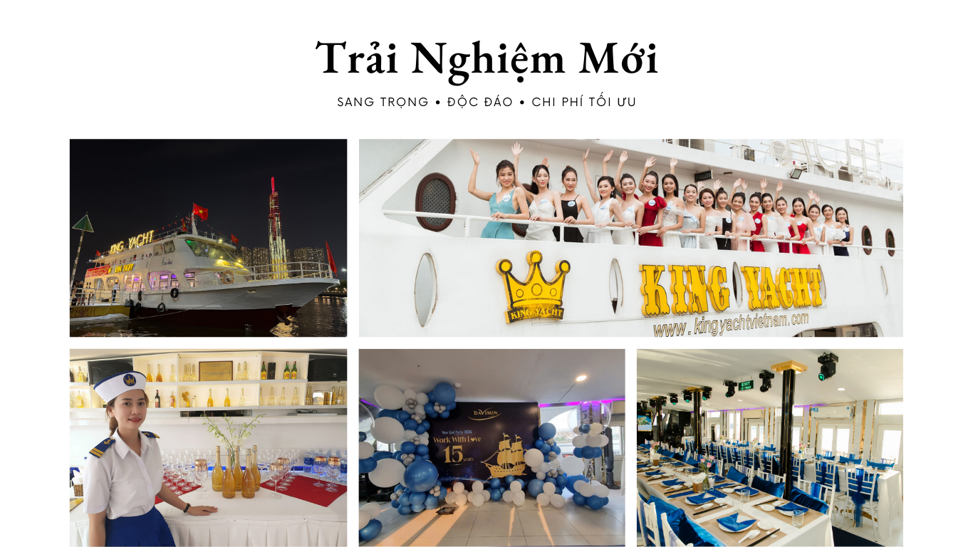 tổ chức sự kiện trên du thuyền