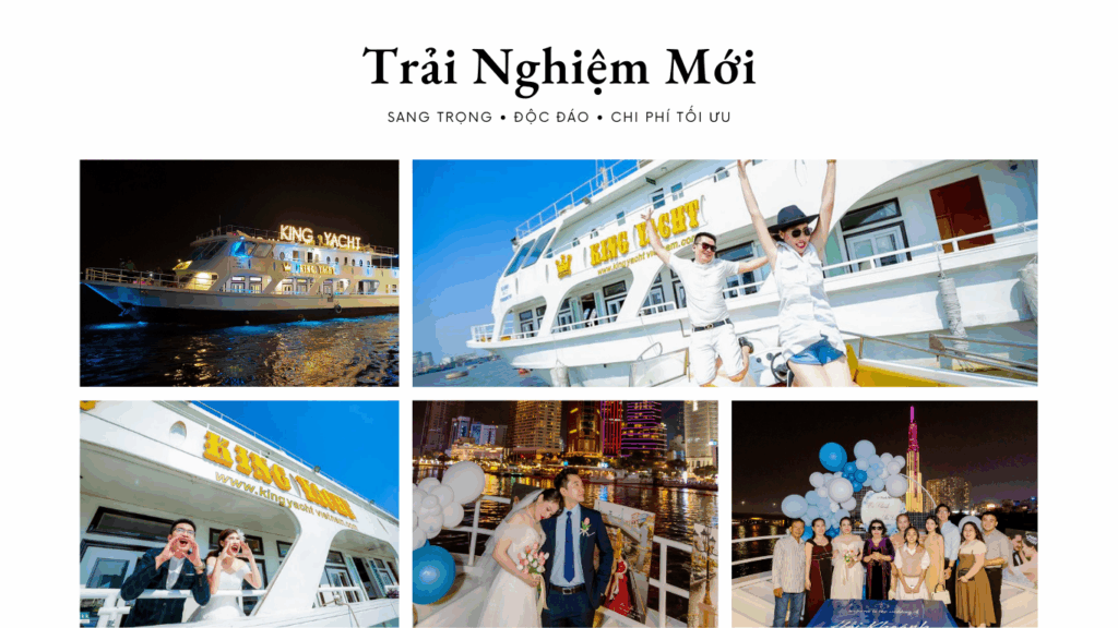 tổ chức tiệc cưới trên du thuyền